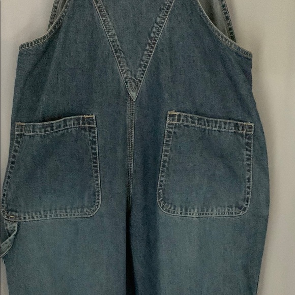 GAP - NWT - X-Small - Blue Denim OVERALLS - INDUSTRIAL DENIM - Vintage - Picture 9 of 12